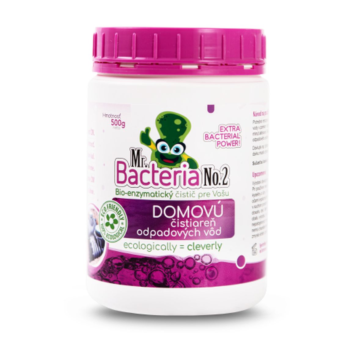 Mr. Bacteria No.2 Bio-enzymatic cleaner for your